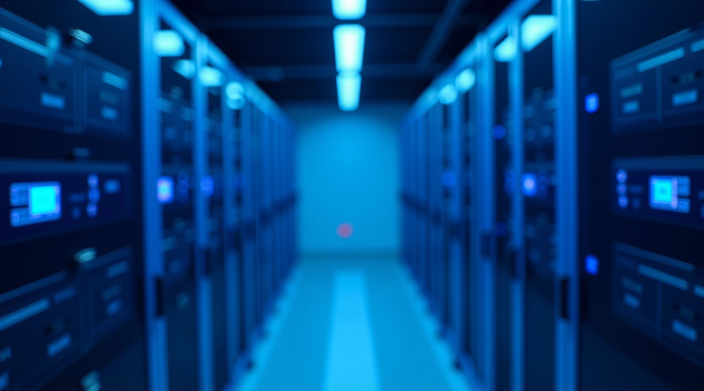 Moderne cloudbaseret dataCenter med serverudstyring